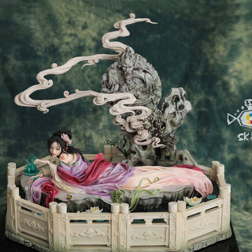 Dulces bellezas chinas que puedes comer