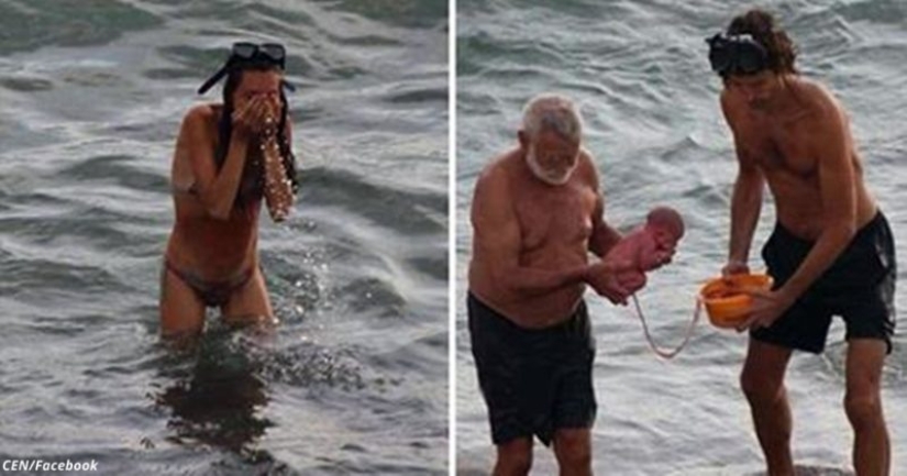 Duras turistas de Rusia dan a luz en el Mar Rojo