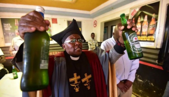 Eat, pray, drink: a church has opened in South Africa where you need to drink during the service