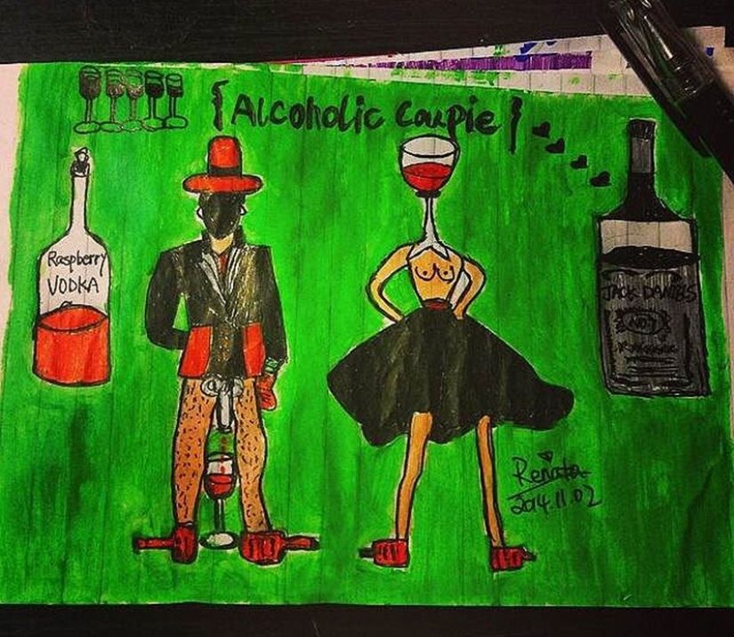 El arte de "gracias"," a pesar "y" a pesar " de la experiencia psiquiátrica