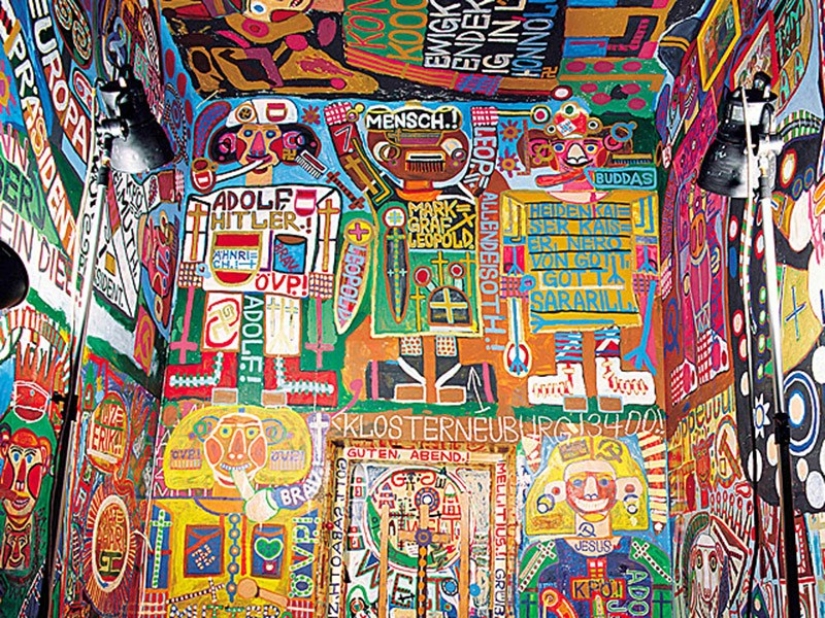 El arte de "gracias"," a pesar "y" a pesar " de la experiencia psiquiátrica