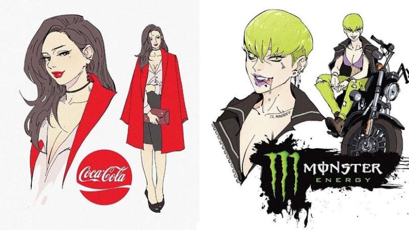 El artista convirtió 13 bebidas carbonatadas populares en personajes de dibujos animados El artista convirtió 13 bebidas carbonatadas populares en personajes de dibujos animados