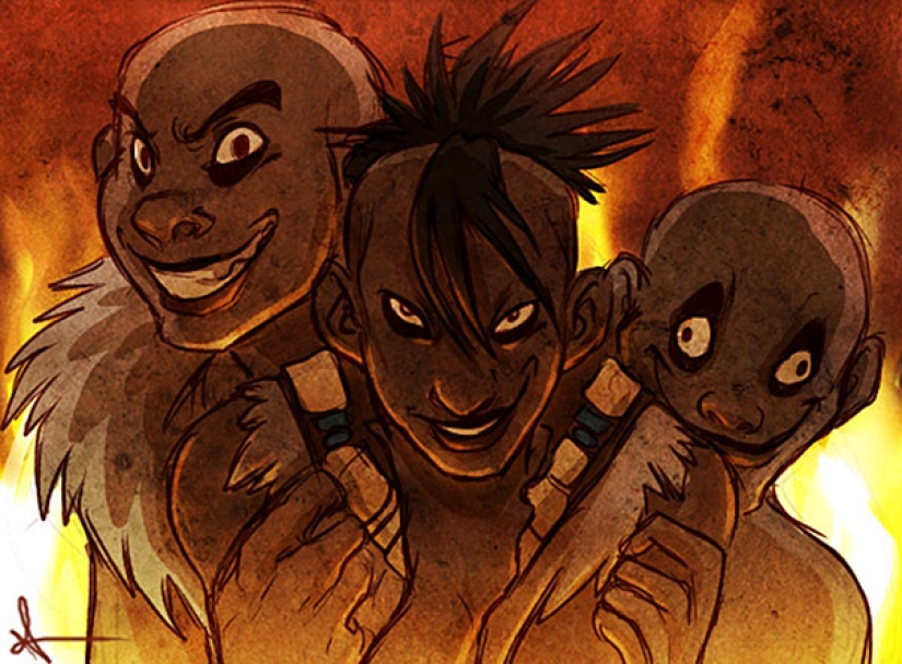 El artista lo ve de esta manera: los ilustradores han ideado cómo se verían los personajes de dibujos animados, siendo personas