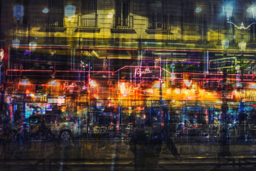 El bullicio de la metrópoli en fotos abstractas del italiano Alessio Trerotoli