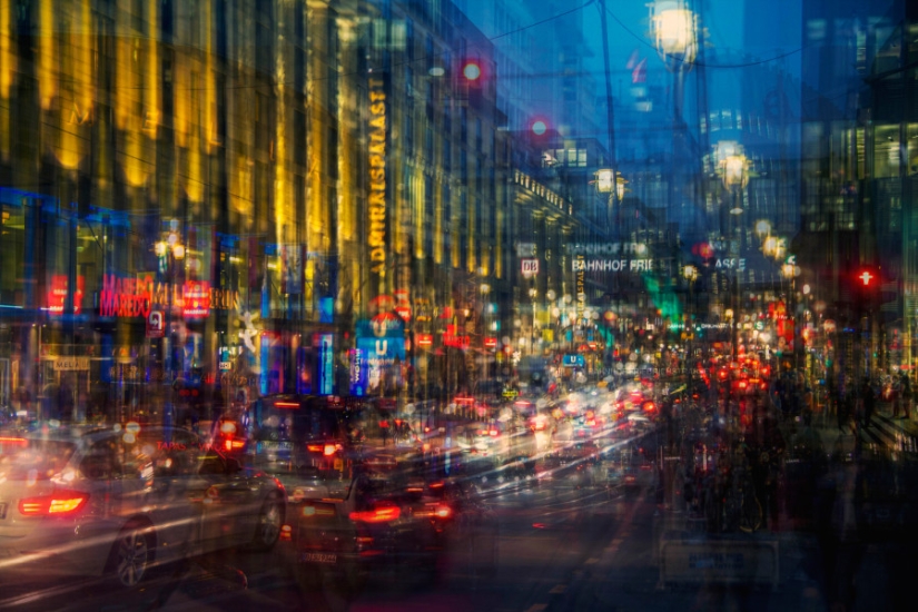 El bullicio de la metrópoli en fotos abstractas del italiano Alessio Trerotoli