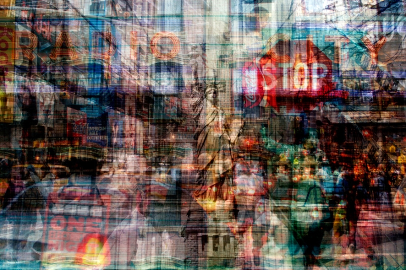 El bullicio de la metrópoli en fotos abstractas del italiano Alessio Trerotoli