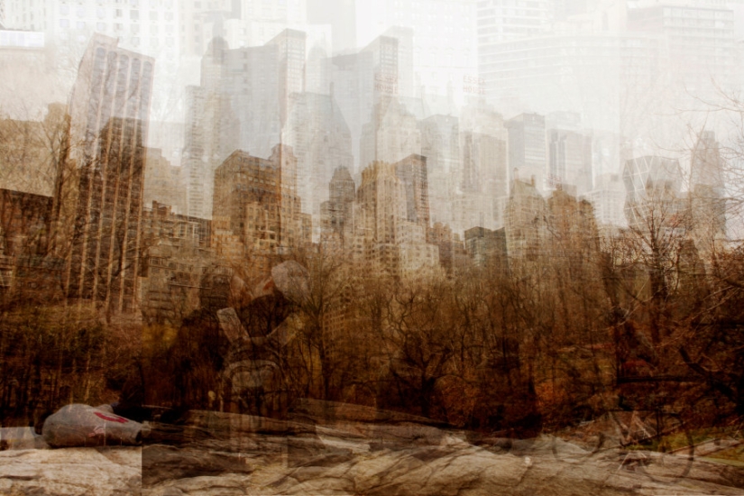 El bullicio de la metrópoli en fotos abstractas del italiano Alessio Trerotoli