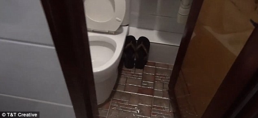 El canadiense encontró la habitación de hotel más pequeña, y cuesta $ 30 El canadiense encontró la habitación de hotel más pequeña, y cuesta $ 30