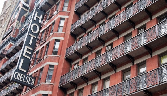 El Chelsea Hotel es el hogar de la bohemia neoyorquina