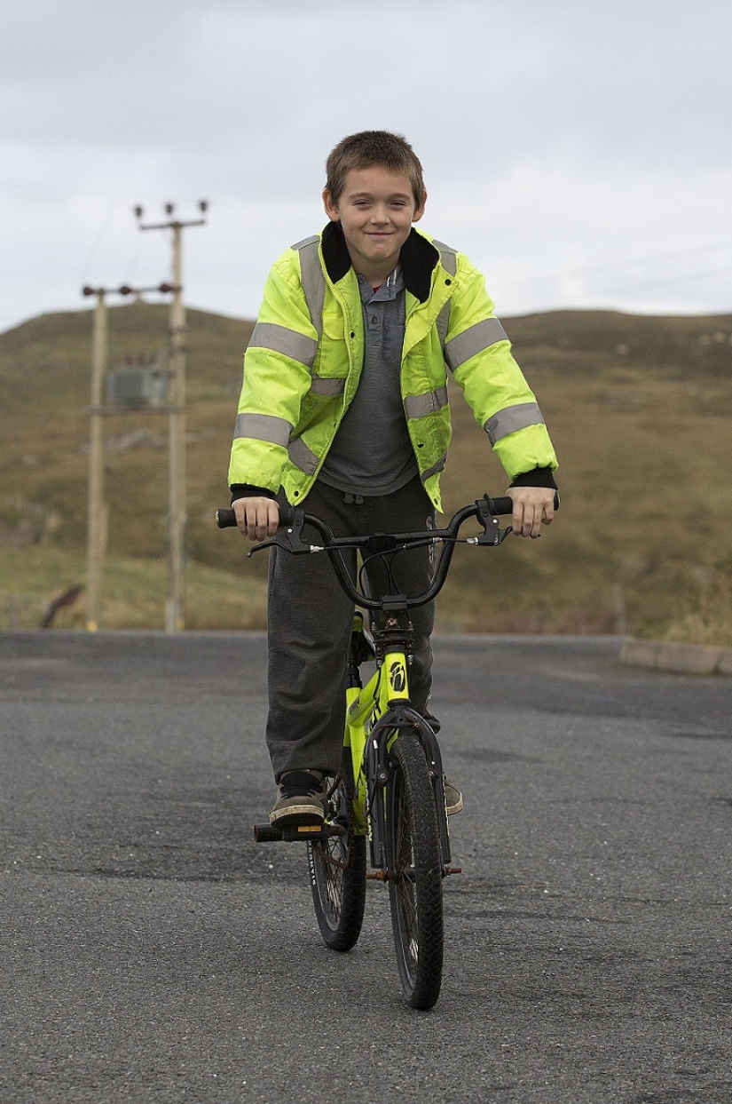 El colegial británico más solitario