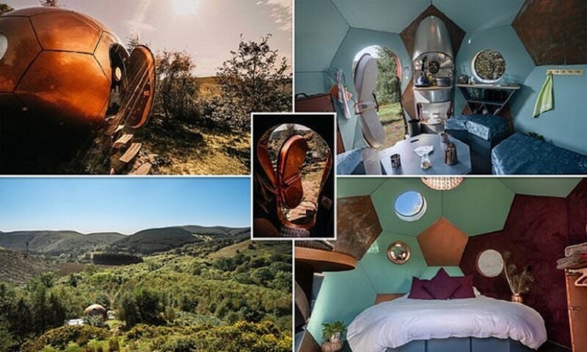 El Conker loco hotel steampunk en el desierto de Gales