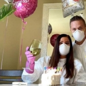 El coronavirus no es un obstáculo, ni la forma en que las personas celebran sus cumpleaños durante una pandemia