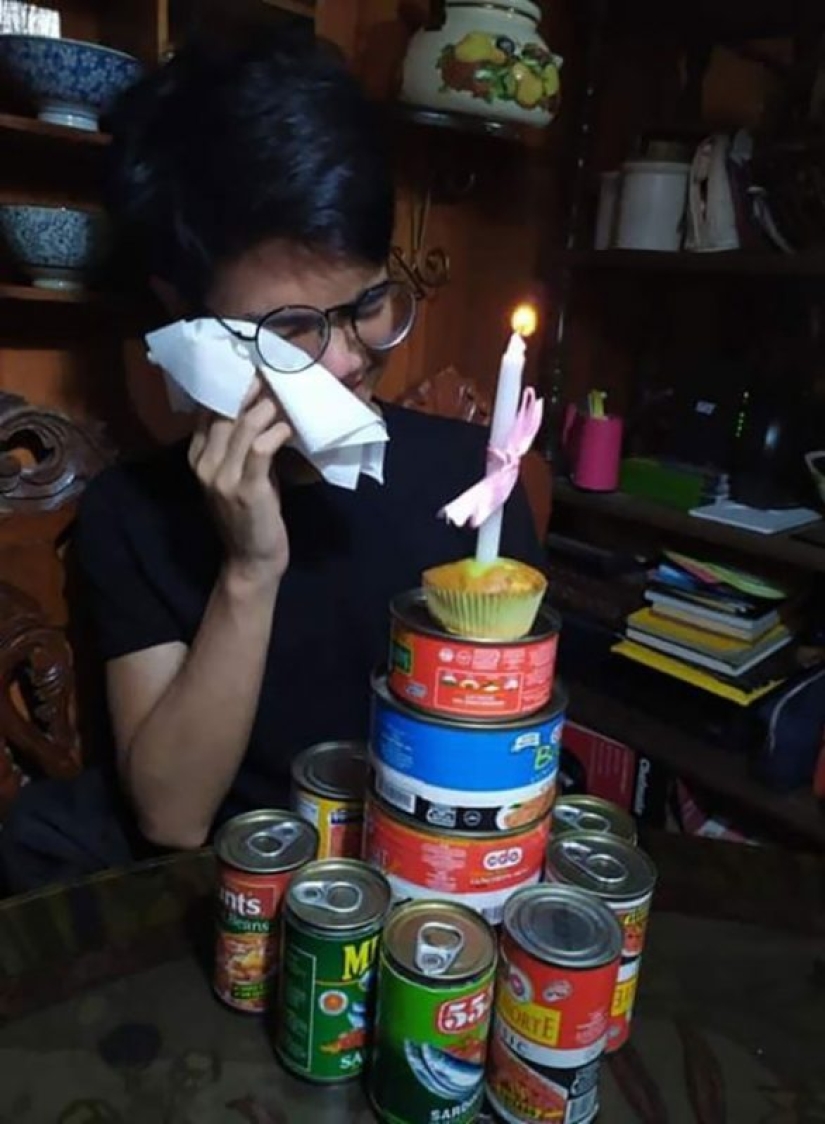 El coronavirus no es un obstáculo, ni la forma en que las personas celebran sus cumpleaños durante una pandemia