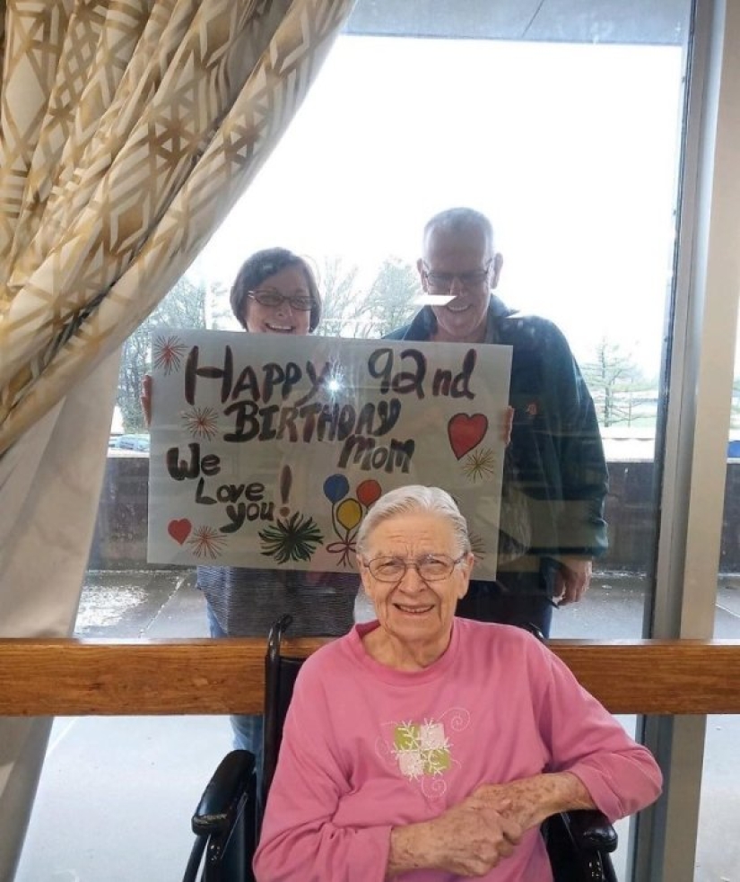 El coronavirus no es un obstáculo, ni la forma en que las personas celebran sus cumpleaños durante una pandemia