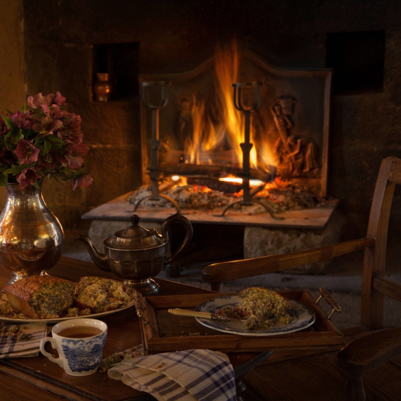 El fotógrafo recrea las fiestas descritas en las páginas de obras literarias famosas