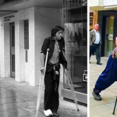 El fotógrafo toma fotos de los habitantes de un pueblo inglés muchos años después