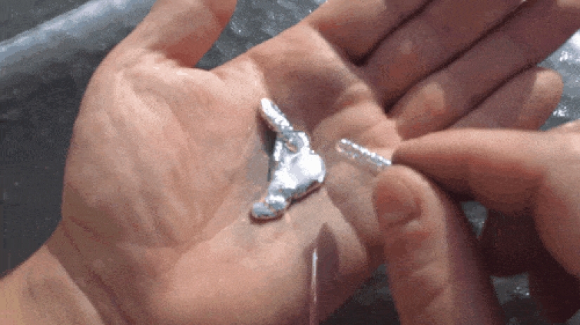 El galio es un metal raro que se derrite en las manos El galio es un metal raro que se derrite en las manos