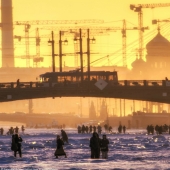 El invierno de San Petersburgo no da tanto miedo como está pintado