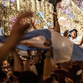 "El lugar de atracción es Nikolskaya": cómo se ve la calle más futbolística de Rusia durante el Mundial 2018