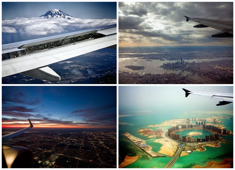 El mundo desde el ojo de buey