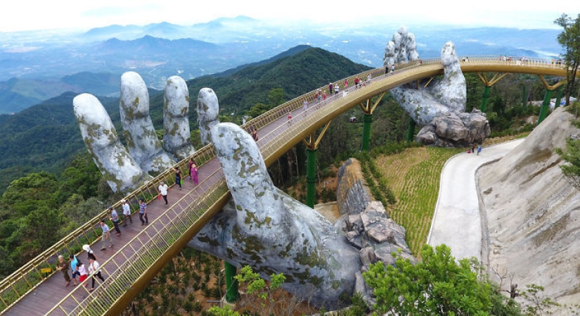 El nuevo puente de Vietnam se convertirá en la octava maravilla del mundo