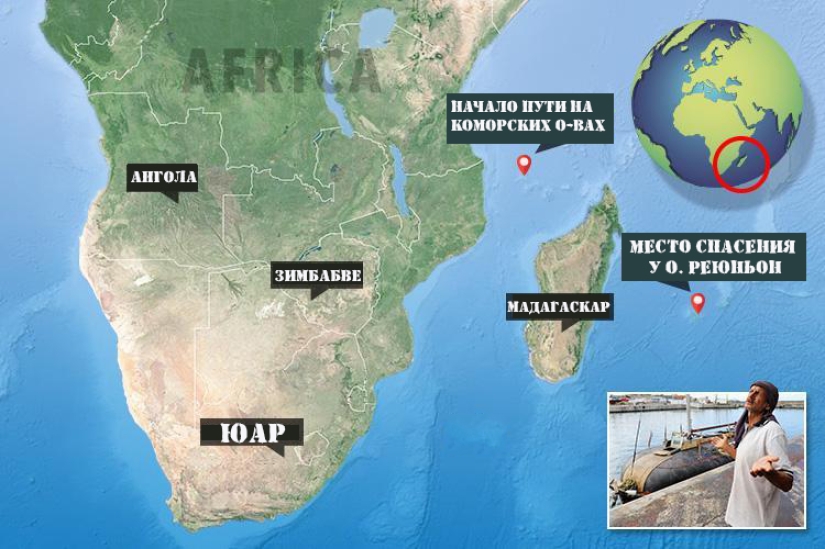 El polo estuvo a la deriva en el océano durante 7 meses en compañía de un gato