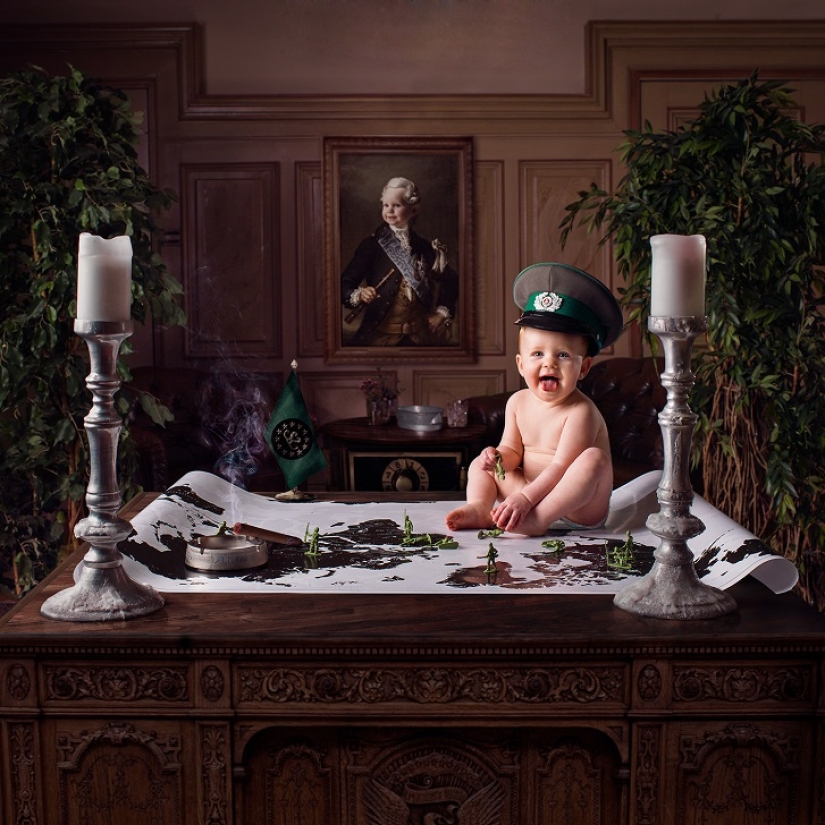 El sueco toma fotos de su hija en las situaciones más locas El sueco toma fotos de su hija en las situaciones más locas