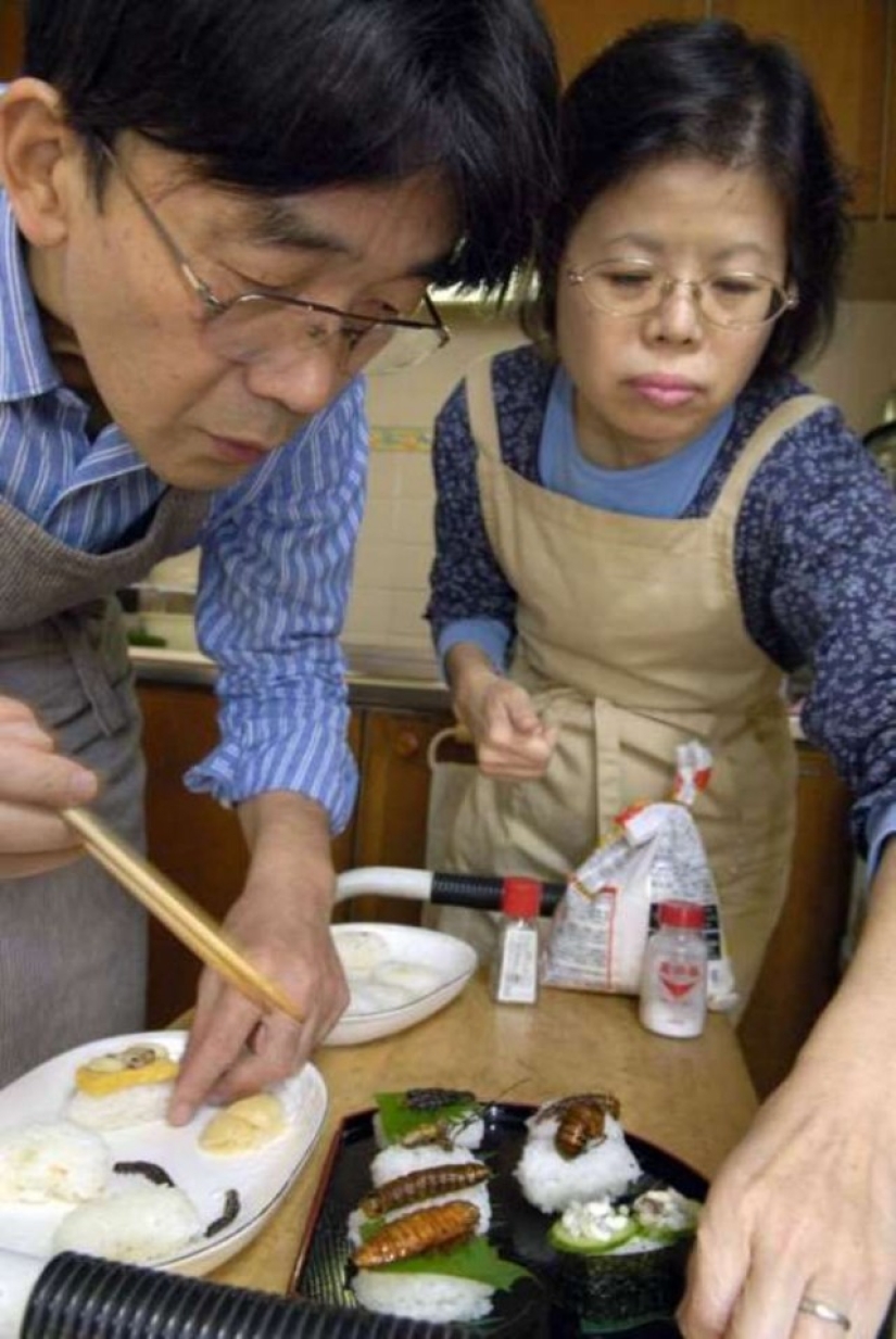 El sushi más exótico del mundo.