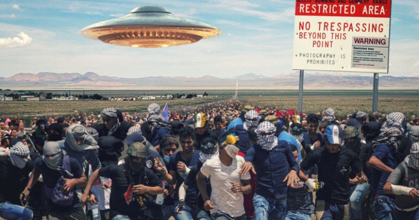 El tan esperado asalto a la Zona 51 parece haber sido cancelado, pero algunos aún no se rinden