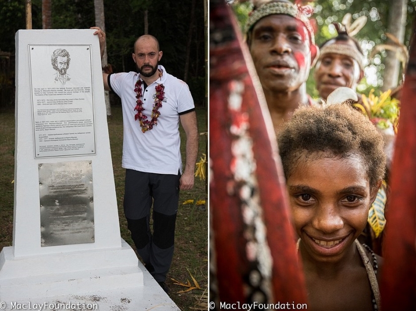 El tataranieto de Miklukho-Maklay visitó la tribu papú, que su antepasado exploró hace 150 años