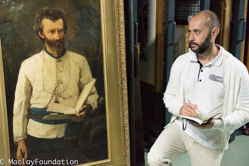 El tataranieto de Miklukho-Maklay visitó la tribu papú, que su antepasado exploró hace 150 años