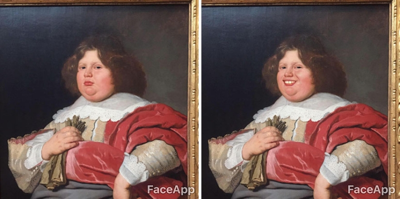 El tipo va a museos y "se burla" de retratos antiguos con la aplicación FaceApp El tipo va a museos y "se burla" de retratos antiguos con la aplicación FaceApp