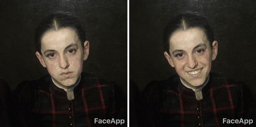El tipo va a museos y "se burla" de retratos antiguos con la aplicación FaceApp El tipo va a museos y "se burla" de retratos antiguos con la aplicación FaceApp