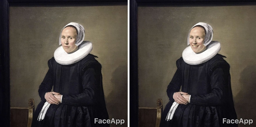 El tipo va a museos y "se burla" de retratos antiguos con la aplicación FaceApp El tipo va a museos y "se burla" de retratos antiguos con la aplicación FaceApp