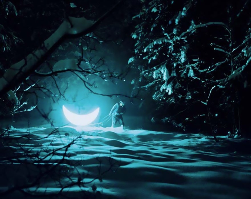 El viaje de un ruso y su luna privada alrededor del mundo