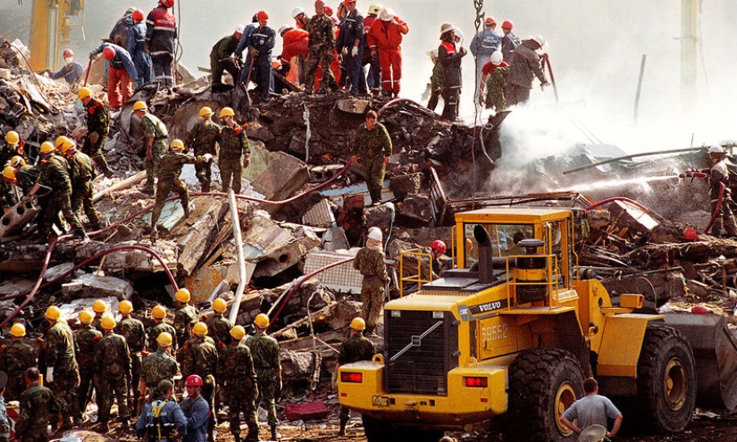 En el aniversario de la explosión de un edificio residencial en la calle Guryanov en Moscú