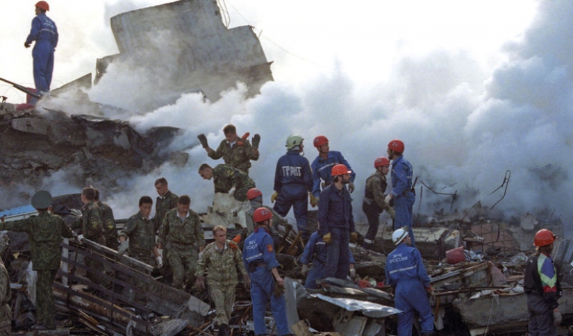 En el aniversario de la explosión de un edificio residencial en la calle Guryanov en Moscú