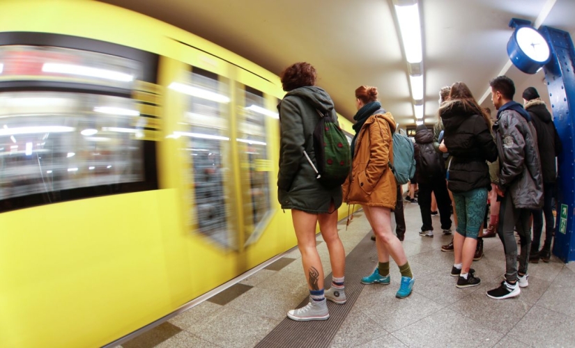 En el metro sin pantalones-2018: un flash mob global barrió el mundo