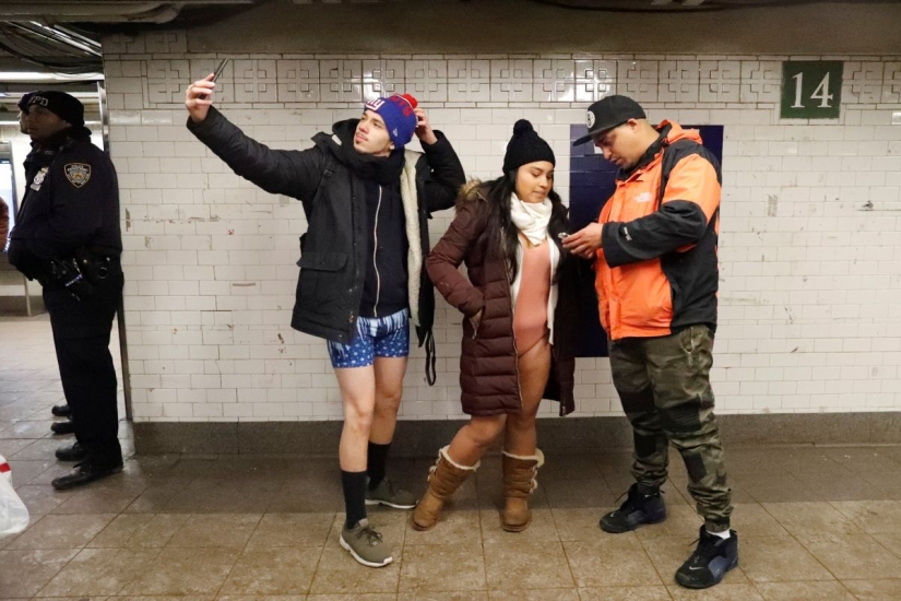 En el metro sin pantalones-2018: un flash mob global barrió el mundo