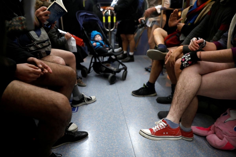 En el metro sin pantalones-2018: un flash mob global barrió el mundo
