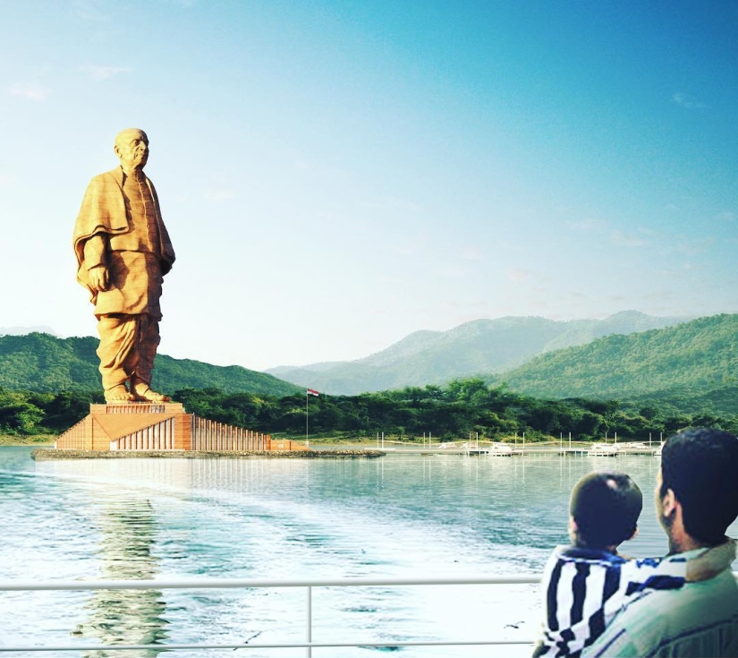 En India, se está completando el monumento más grande del mundo, el doble de alto que la Estatua de la Libertad En India, se está completando el monumento más grande del mundo, el doble de alto que la Estatua de la Libertad