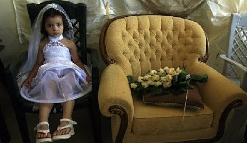 En Irán, las autoridades interrumpieron la boda de una novia de 9 años y un novio de 28 En Irán, las autoridades interrumpieron la boda de una novia de 9 años y un novio de 28