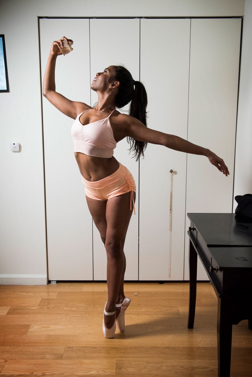 En los dormitorios de las bailarinas de Nueva York En los dormitorios de las bailarinas de Nueva York