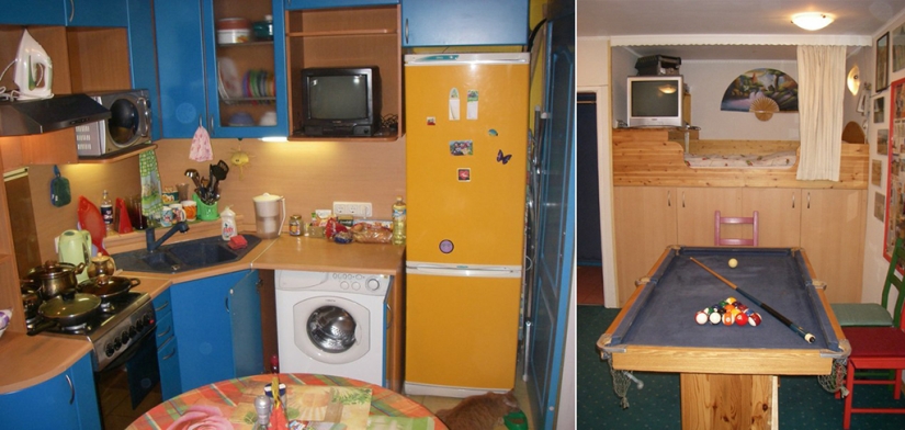 Encanto infernal de los apartamentos rusos