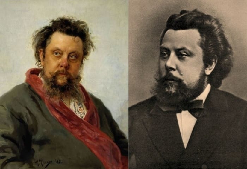 Encuentra 10 diferencias: los contemporáneos de Repin en sus retratos y en la vida Encuentra 10 diferencias: los contemporáneos de Repin en sus retratos y en la vida