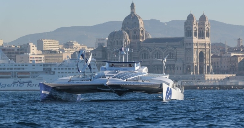 Energía eólica, solar y undimotriz: el primer barco moderno sin combustible se embarcará en un crucero de 6 años Energía eólica, solar y undimotriz: el primer barco moderno sin combustible se embarcará en un crucero de 6 años