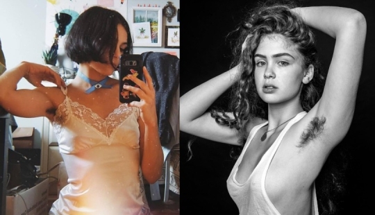 Enero - "volosar": las mujeres muestran orgullosamente piernas peludas y axilas sin afeitar en las redes sociales Enero - "volosar": las mujeres muestran orgullosamente piernas peludas y axilas sin afeitar en las redes sociales