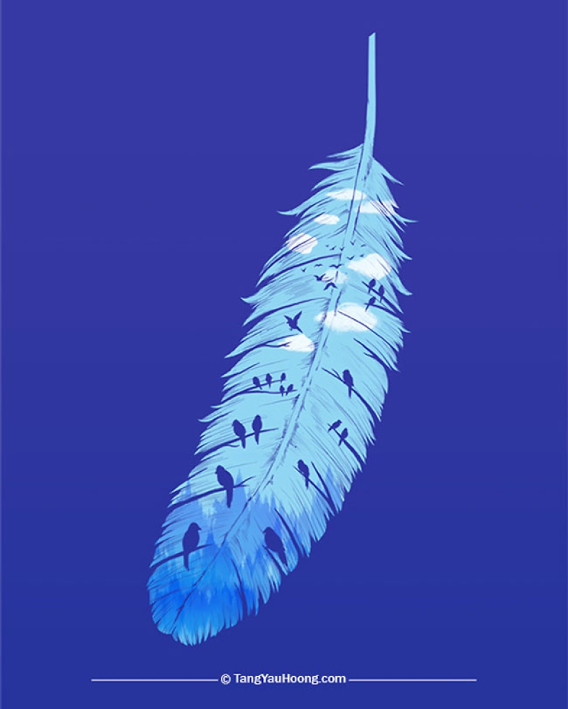 Engaño de la visión: dibujos hábiles de un artista de Malasia burlarán tu mente Engaño de la visión: dibujos hábiles de un artista de Malasia burlarán tu mente