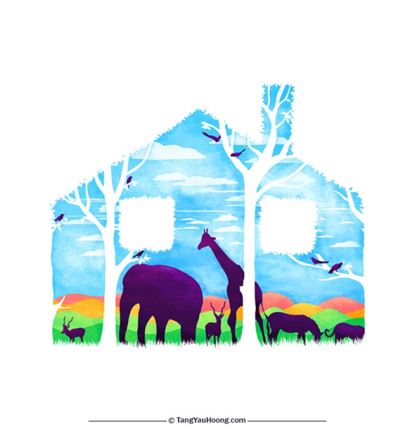 Engaño de la visión: dibujos hábiles de un artista de Malasia burlarán tu mente Engaño de la visión: dibujos hábiles de un artista de Malasia burlarán tu mente