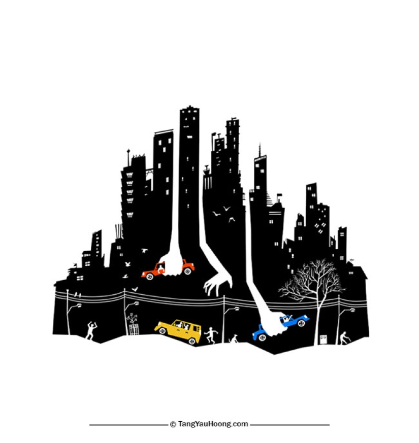 Engaño de la visión: dibujos hábiles de un artista de Malasia burlarán tu mente Engaño de la visión: dibujos hábiles de un artista de Malasia burlarán tu mente